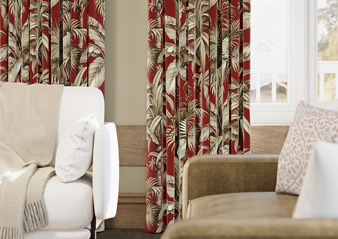 Tripura, Cinnabar - Made to Measure Curtain - Image 5